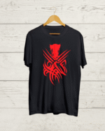 Buy Wolverine print Black T shirt