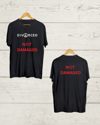 Buy Both side print Divorcee Tshirt
