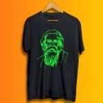 Buy Rabindranath Tagore Black T shirt