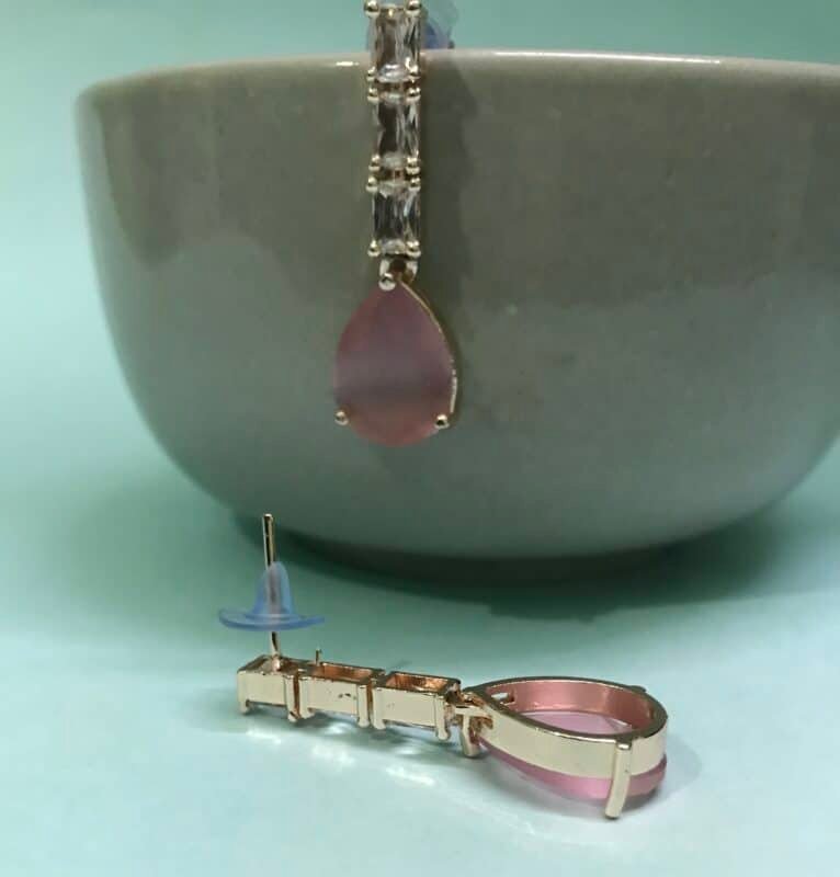 Buy AD EarRing with Monalisa Stone