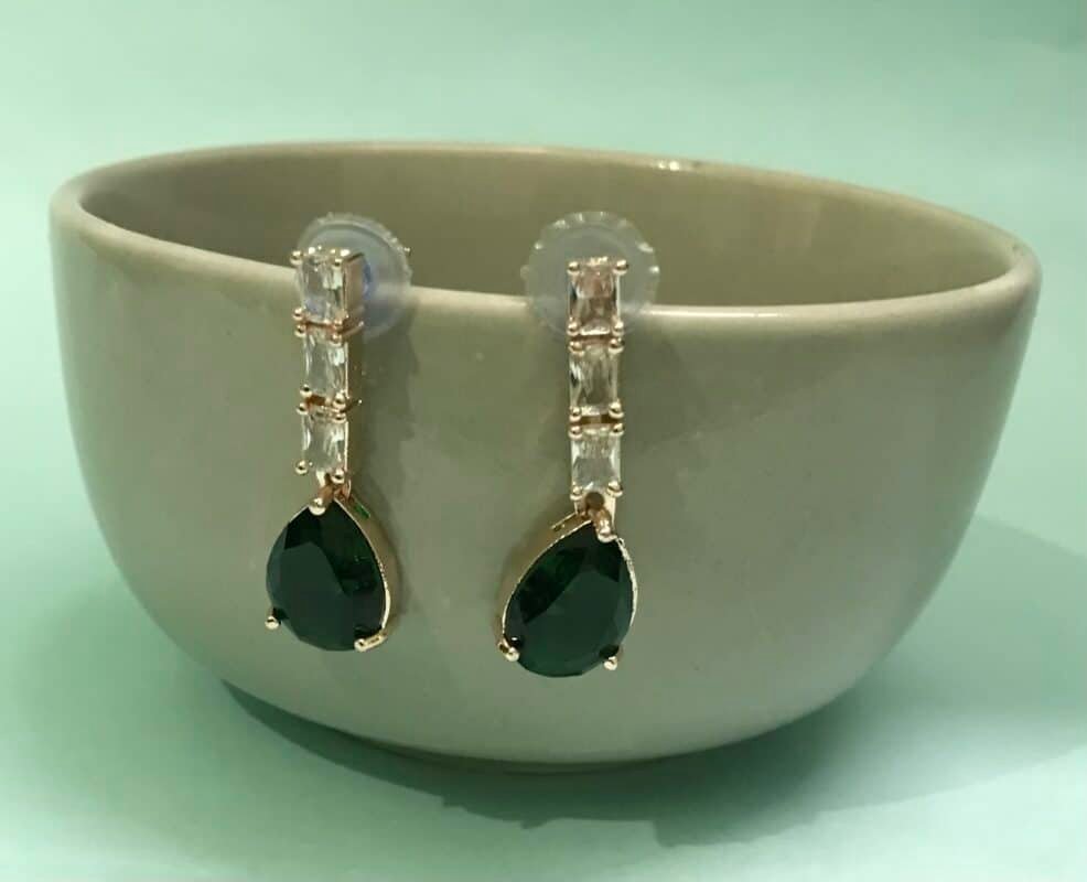 Buy AD EarRing with Monalisa Stone