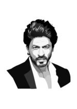 Buy both side print SRK Tshirt - Image 2