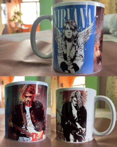 Buy Kurt Cobain Nirvana print Coffee Mug