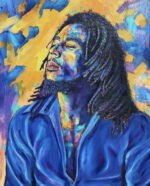 Buy Bob Marley artwork print Tshirt - Image 2
