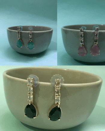 Buy AD EarRing with Monalisa Stone