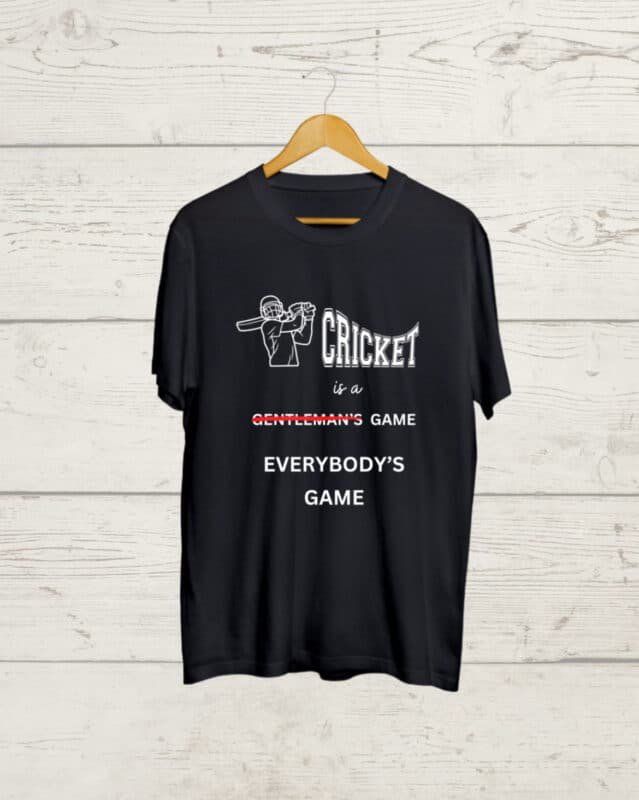 Graphic print Tshirt for cricketers