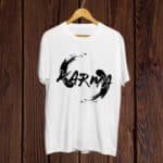 Buy Karma graphic print T shirt