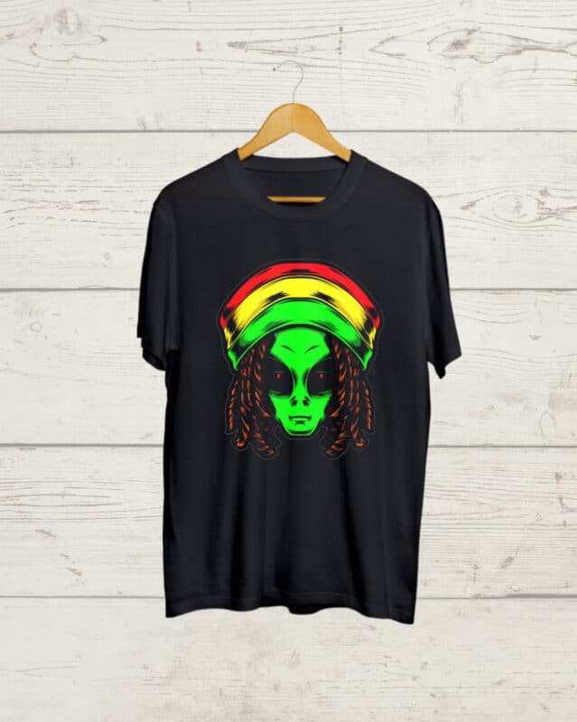 Buy Rastapopulous Black T shirt