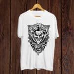 Joker Graphic print White Tshirt