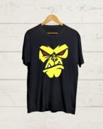 Angry Monkey print Black Tshirt