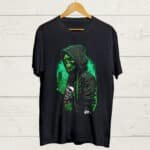 Skeleton Graphic print Black T shirt