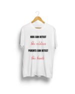 Buy Both side Graphic print white Tshirt - Image 4