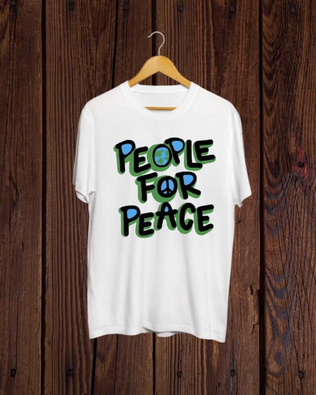 People for Peace Graphic T shirt