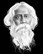 Rabindranath Tagore artwork