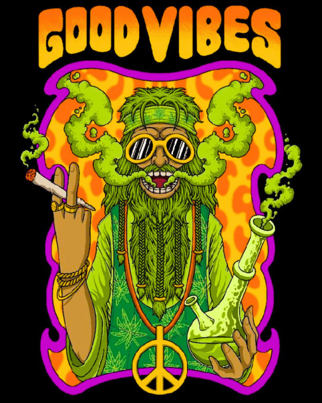 Good Vibes Stoner artwork