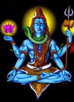 Buy Psychedelic Shiva print T shirt