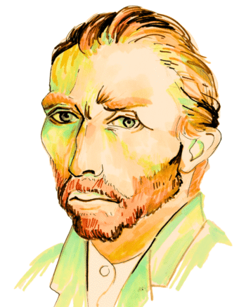 Vincent Van Gogh portrait