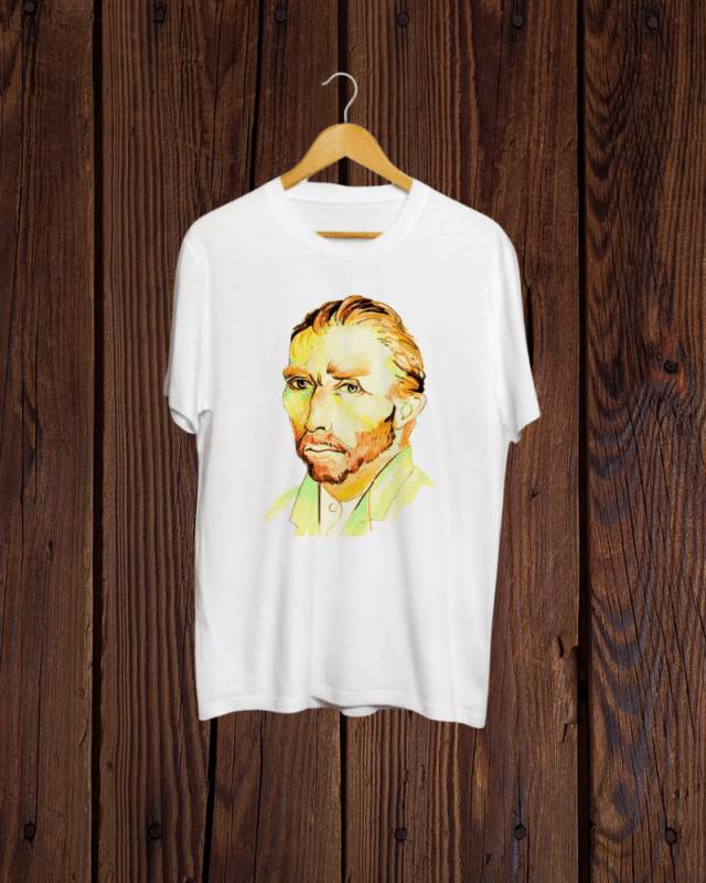 Vincent Van Gogh White Tshirt