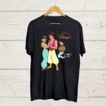 Buy Aladdin print Black T shirt