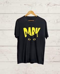 Buy Black Cat print T shirt