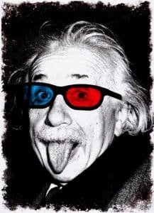 Einstein meme Face