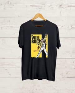 Buy Freddie Mercury Black T shirt