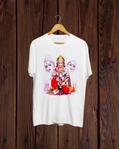 Buy Jai Hanuman print white T shirt