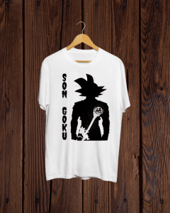 Buy Son Goku print White Tshirt