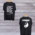 Buy both side print Karma T shirt