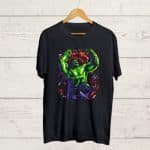 The Incredible Hulk Black T shirt