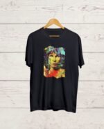 Jim Morrison print Black Tshirt