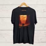 Buy Apocalypse print Black T shirt