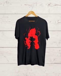 Buy DragonBallZ print Black Tshirt
