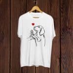 Buy Graphic print Tshirt for Dog Lover