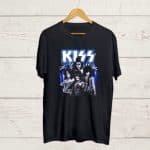 Buy KISS print Black T shirt