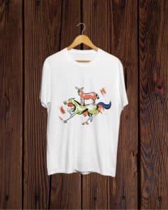Majnu Bhai Painting print Tshirt