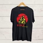 Buy Rider Community Black T shirt