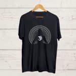 Buy Shiva print Black T shirt