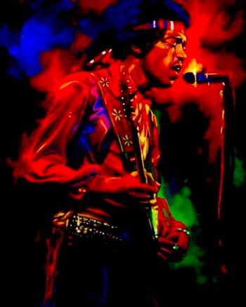 Legendary Guitarist Jimi Hendrix