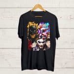 Joker Batman Harley Quinn print Tshirt