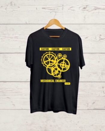 Buy Mechanical Engineer Inside Black Tshirt
