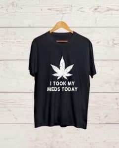 Buy Black T shirt for Stoners
