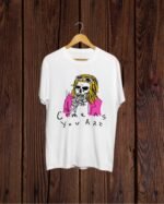 Come as you are print T shirt