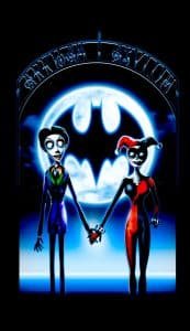 Joker and Harley Quinn DC comics Batman merchandise