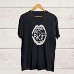 Eat the Rich Black T shirt