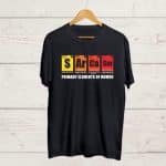 Buy Sarcasm print Black T shirt