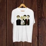 The Cranberries print white T shirt