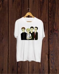 The Cranberries print white T shirt