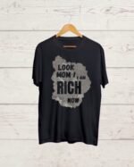 Buy Graphic print Black T shirt