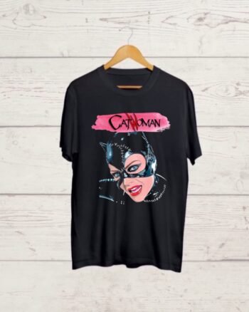 Buy CatWoman print Black T shirt